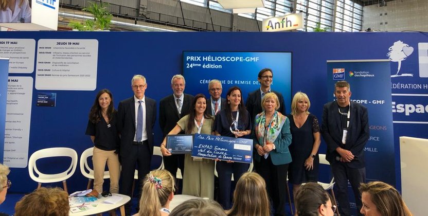 Cérémonie remise du 1er prix du Prix Hélioscope 2022