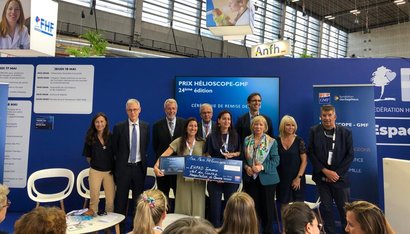 Cérémonie remise du 1er prix du Prix Hélioscope 2022