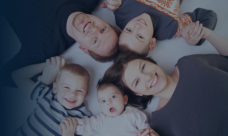 Famille couverte par l'Assurance santé surcomplémentaire GMF