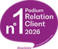 N°1 Podium Relation Client 2026 Secteur Assurance