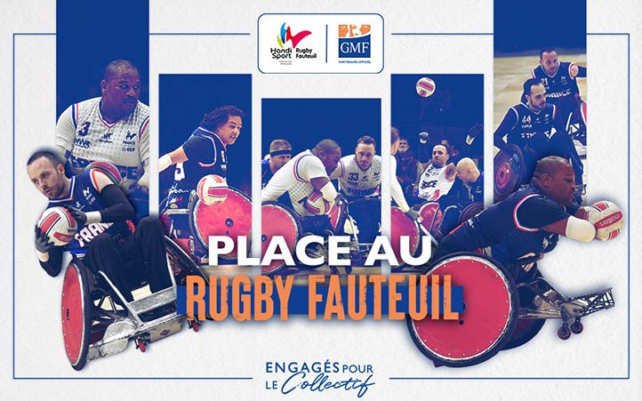 Joueurs de l'équipe de France de rugby fauteuil
