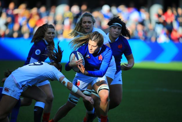 La prévention au cœur du jeu, équipe de rugby féminine française