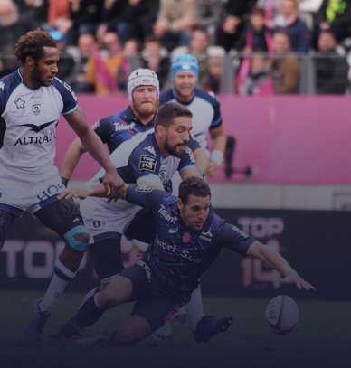 Joueurs sur le terrain